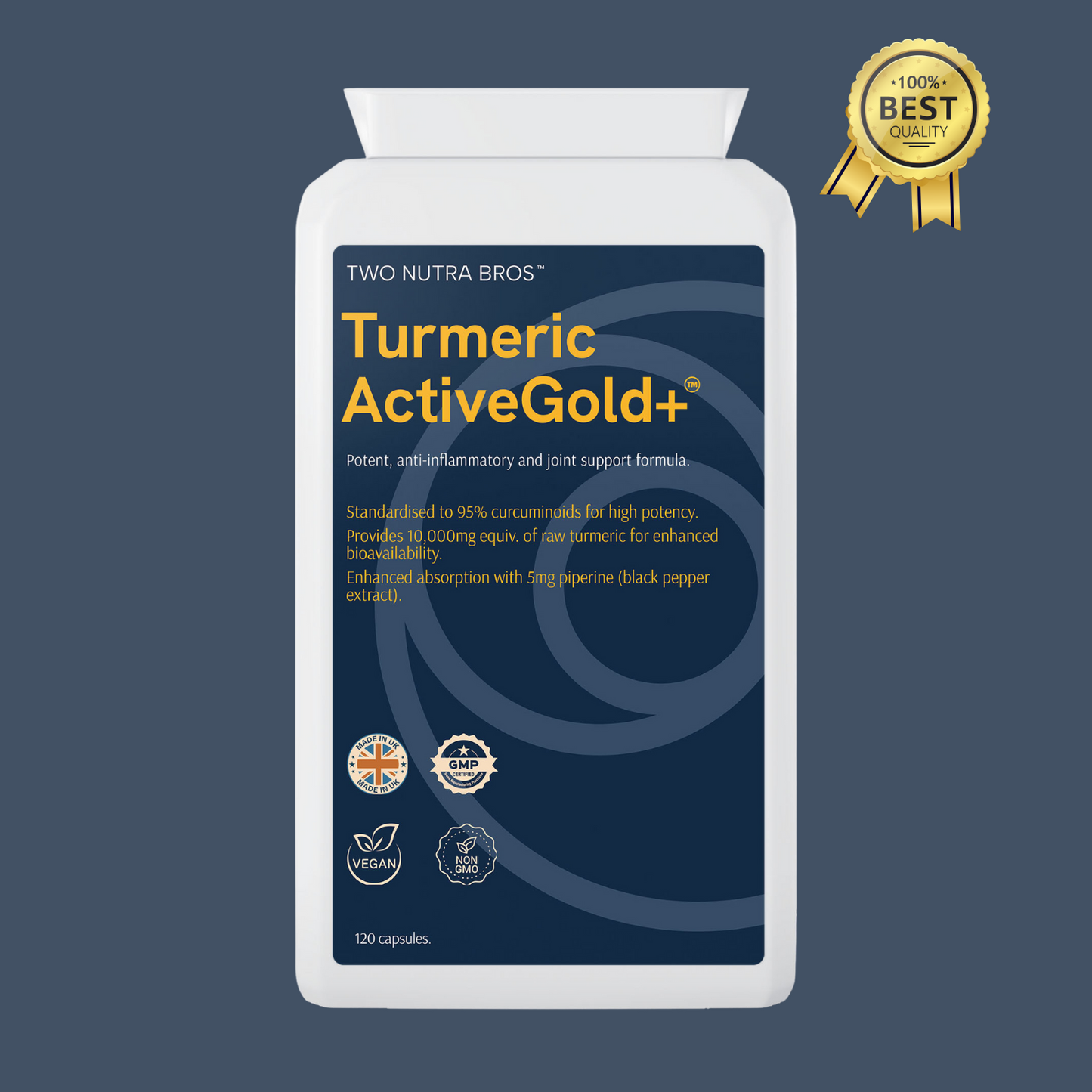 Turmeric Active Gold+ Premium Turmeric - Two Nutra Bros