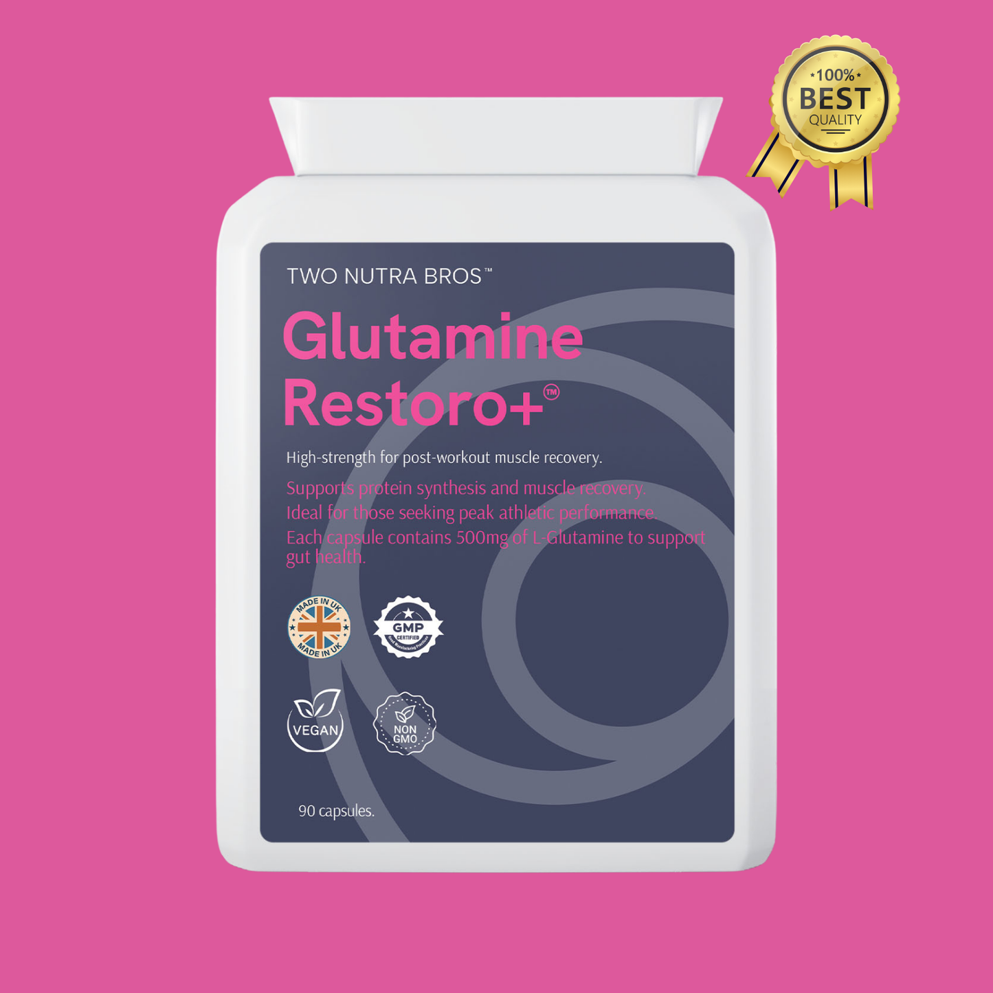 Glutamine Restoro+™ - Essential Amino Acid - Two Nutra Bros