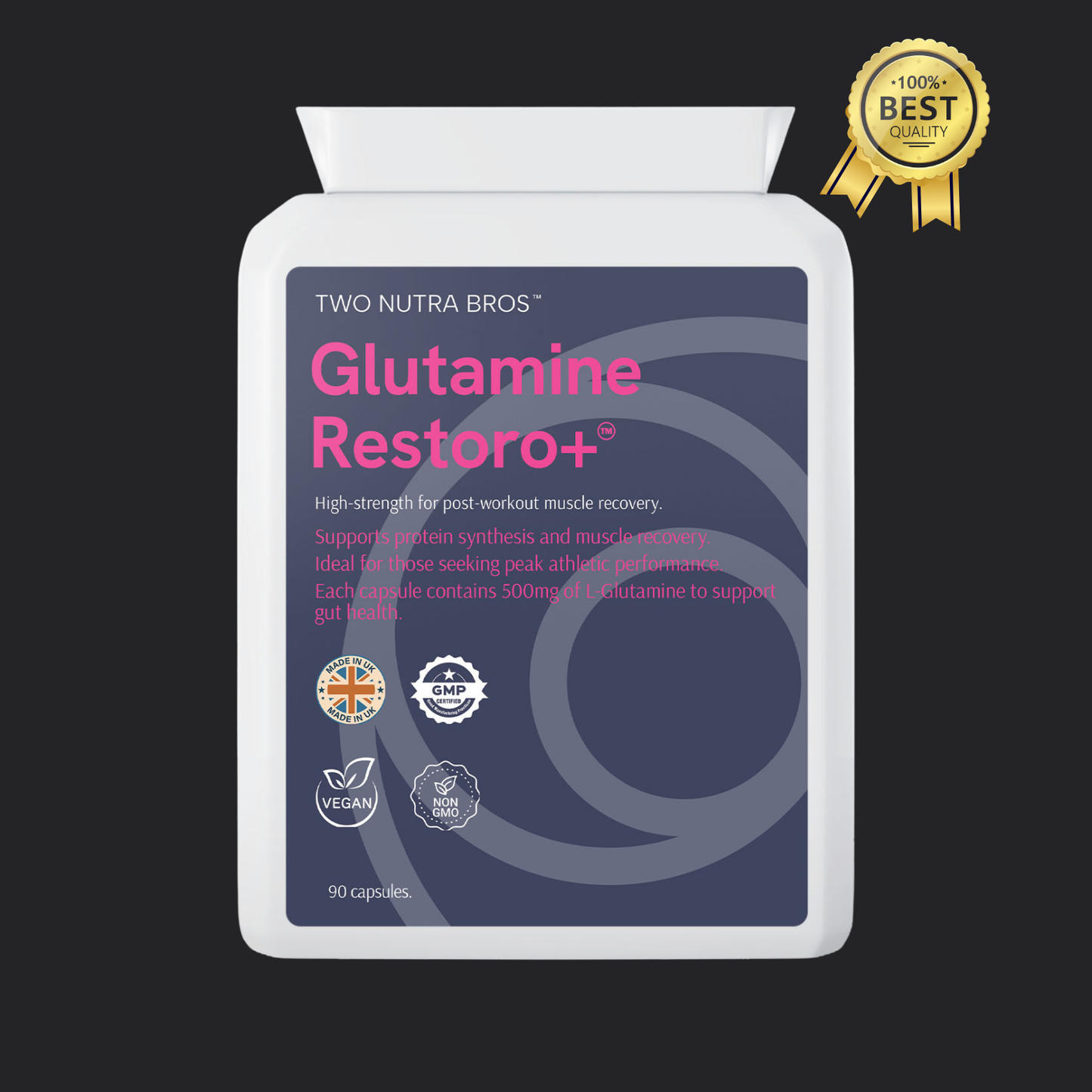 Glutamine Restoro+™ - Essential Amino Acid - Two Nutra Bros