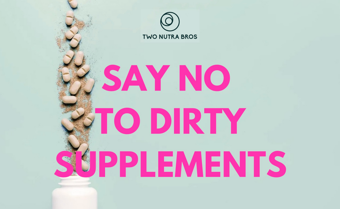 Two Nutra Bros Say "No" to Synthetic Additives in Supplements