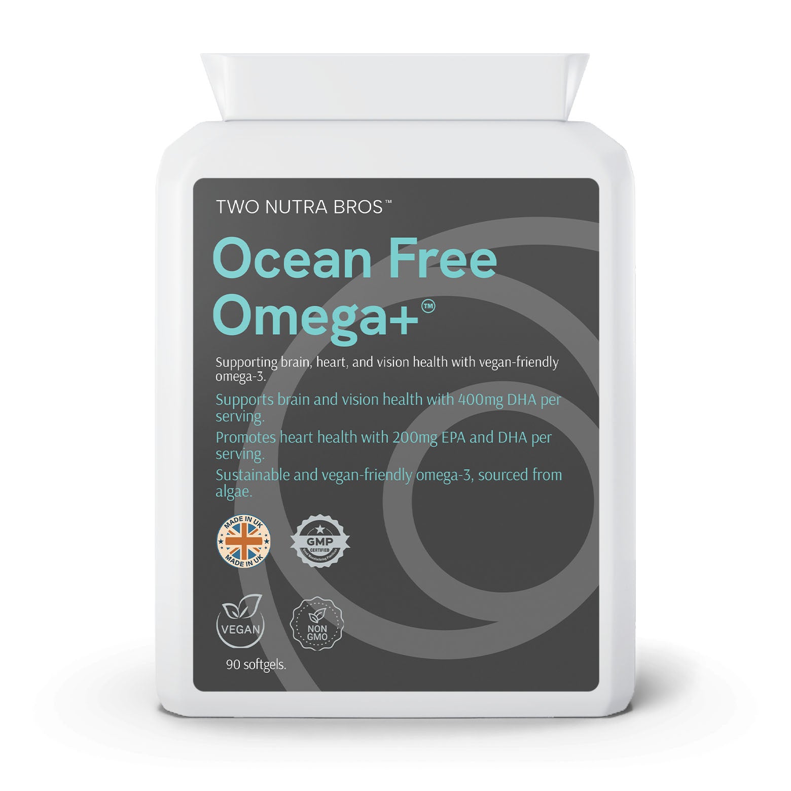 OceanFree Omega+™ - Vegan Omega3 - Two Nutra Bros
